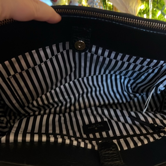 Kate Spade Southport Avenue Lydia EUC black pebbled leather satchel - Picture 11 of 15